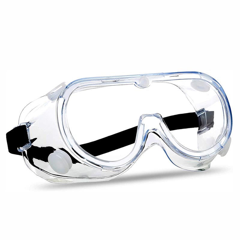Anti-Fog Clear Lens Wide-Vision Adjustable Protective Safety Goggles Soft Lightweight Eyewear