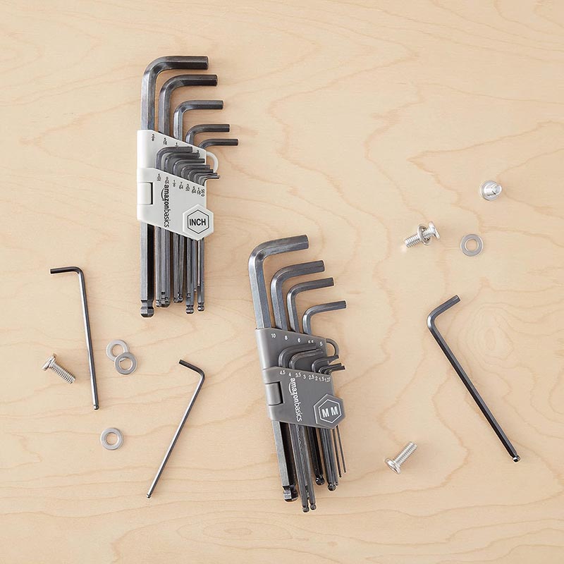 Hex Key Allen Wrench 26 Set with Ball End
