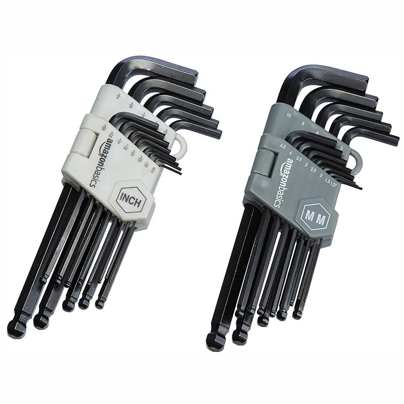Hex Key Allen Wrench 26 Set with Ball End